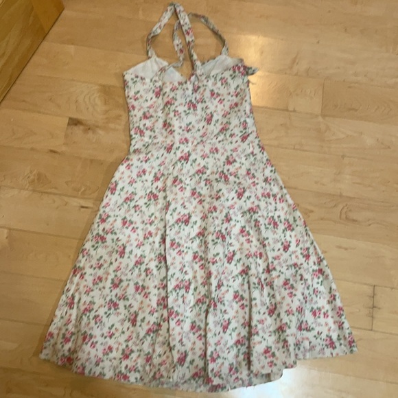 Ralph Lauren Purple Label Dresses & Skirts - Ralph Lauren Purple Label Cream Floral Button-Front Midi Dress